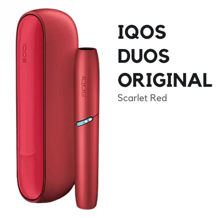 Iqos duos original Scarlet Red