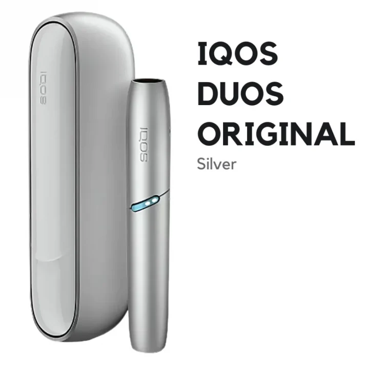 Iqos duos original Silver