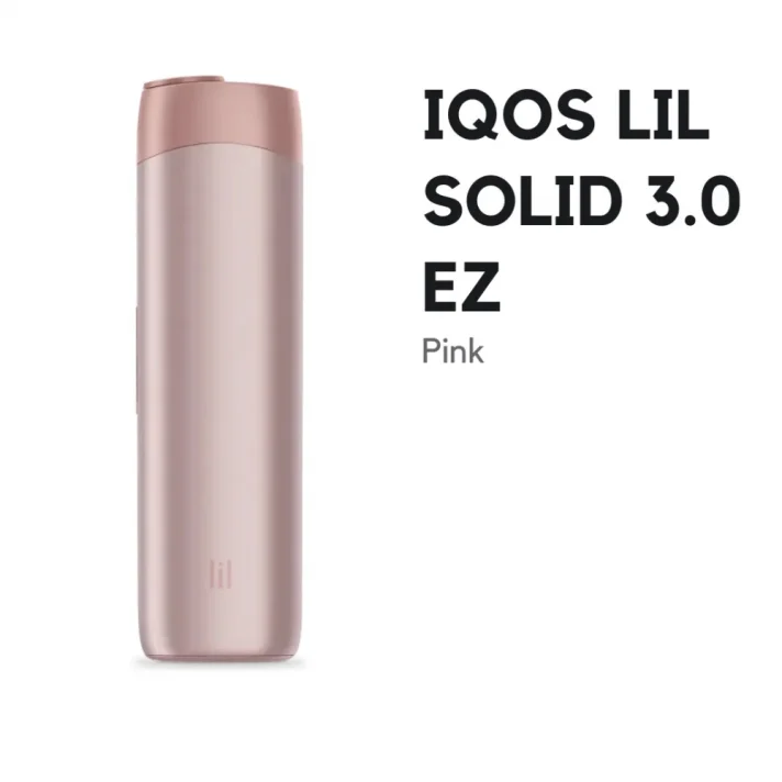 Iqos lil solid 3.0 ez Pink
