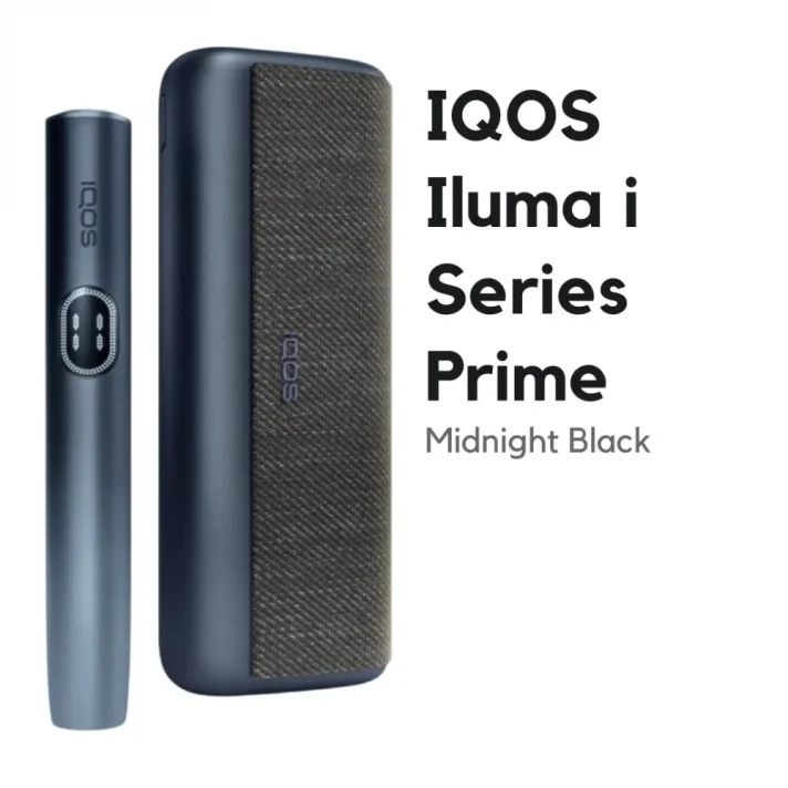 Iqos iluma i series prime Midnight Black Iqos iluma i series prime Midnight Black