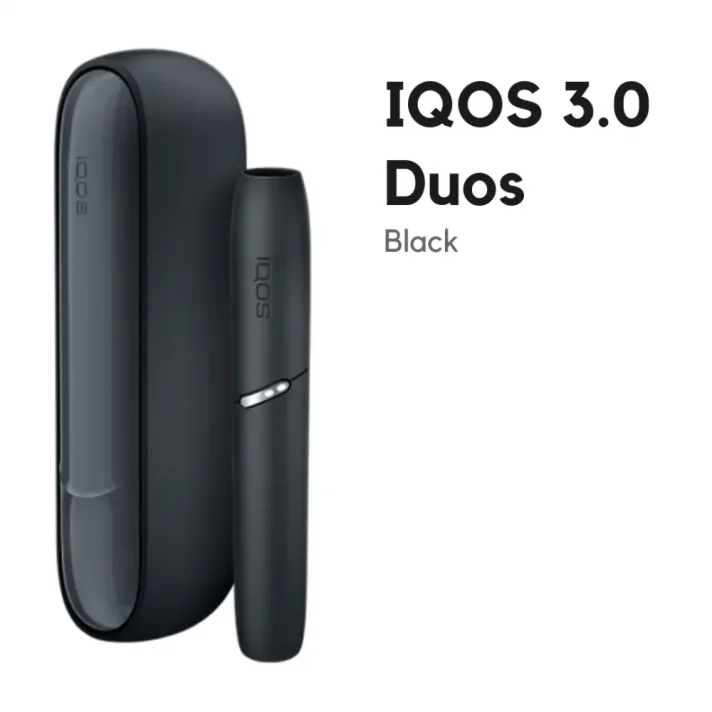 Iqos 3.0 Duos Black Iqos 3.0 Duos Black